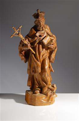 Heiliger Johannes von Nepomuk im Barockstil, 20. Jahrhundert - Antiquitäten, Möbel & Teppiche