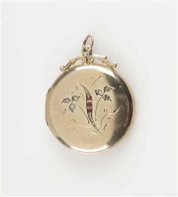 Medaillon, 1 Drittel 20. Jahrhundert - Gioielli e orologi