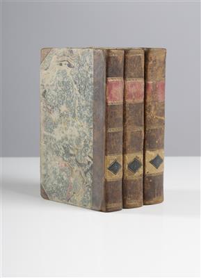 3 Bücher: Julie oder die neue Heloise, J. J. Rousseau, Frankfurt und Wien, 1810 - Arte e antiquariato