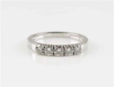 Brillant Ring zus. ca. 0,60 ct - Klenoty a Hodinky