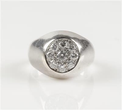 Brillant Ring zus. ca. 0,80 ct - Jewellery and watches