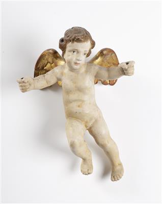 Fliegender Engel im Barockstil - Arte e antiquariato