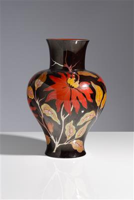 Japonisierende Vase, Zsolnay, Ungarn - Arte e antiquariato