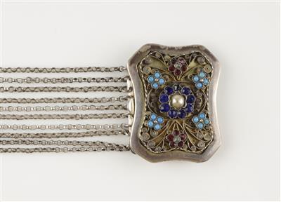 Kropfkette, um 1900 - Gioielli e orologi