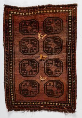 Antiker Ersari Teppich, ca. 85 x 61 cm, Afghanistan, 1. Drittel 20. Jahrhundert - Antiquitäten, Möbel & Teppiche