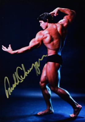 Autogrammkarte von Arnold Schwarzenegger - Obrazy