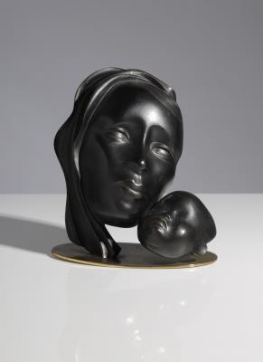 Mutter mit Kind, Werkstätten Hagenauer, Wien - Antiques and art