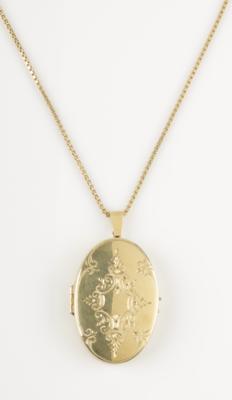 Medaillon auf Venezianerkette - Jewellery and watches