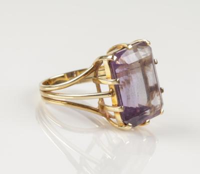 Amethyst Ring - Klenoty a Hodinky