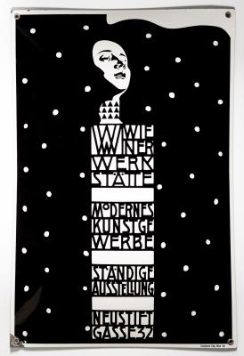Emailschild: Wiener Werkstätte - Arte e antiquariato