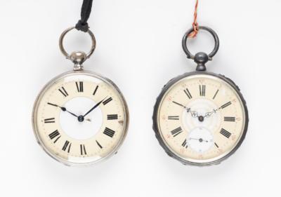 2 Taschenuhren um 1900 - Schmuck & Uhren