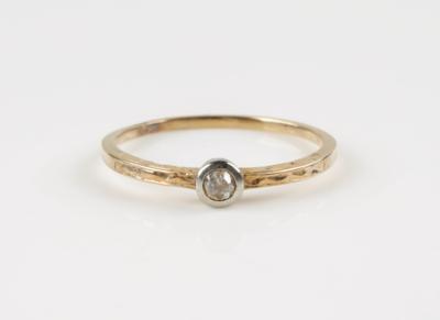 Altschliff Diamant Ring ca. 0,10 ct - Gioielli e orologi