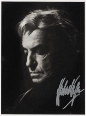 Herbert von Karajan (1908-1989), handsigniertes Portraitfoto - Antiques, art and jewellery