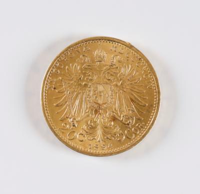 Original Goldmünze 20 Kronen - Antiquitäten, Möbel & Teppiche