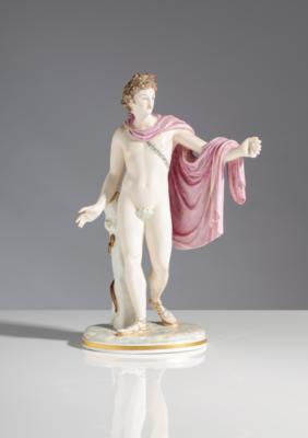 Apollo Belvedere, Porzellanmanufaktur Nymphenburg, Ende 19. Jahrhundert - Kunst & Antiquitäten