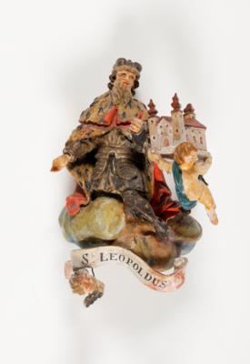 Hl. Leopold, Landespatron von Niederösterreich, Österreich, 19. Jahrhundert - Antiques, art and jewellery