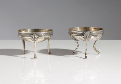 Zwei Wiener Gewürzschalen, um 1818 - Antiques, art and jewellery
