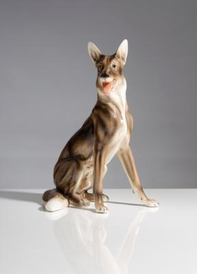 Schäferhund, Fa. Keramos, Wien - Arte, antiquariato, mobili e tecnologia