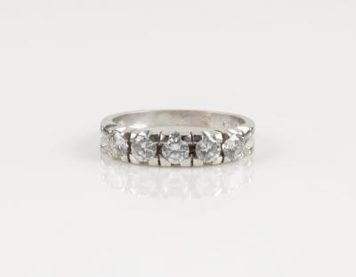 Brillant Ring zus. ca. 0,75 ct - Jewellery and watches