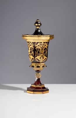 Deckelpokal, Böhmen um 1840 - Umění, starožitnosti, šperky
