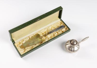 Italienisches Silber Deckelgefäß - Umění, starožitnosti, šperky