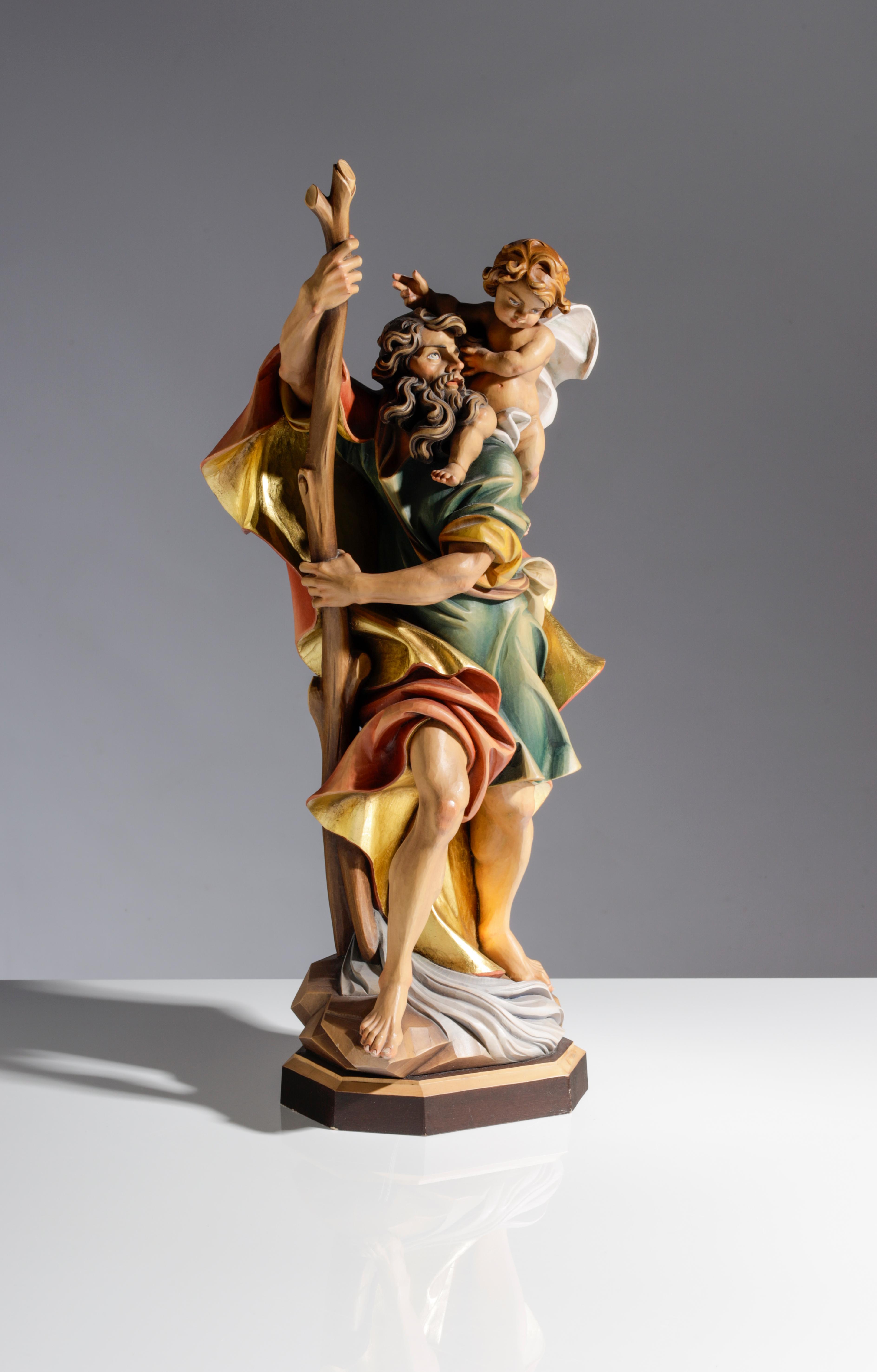 Statue des Hl. Christophorus 20 cm