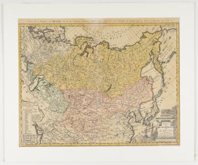 Landkarte des Russischen Reiches, Johann Baptist Homann (1664-1724) Erben, Nürnberg, 1786 - Kunst & Antiquitäten