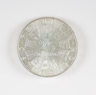 19 Stk. 25 Schillingmünzen - Art & Antiques