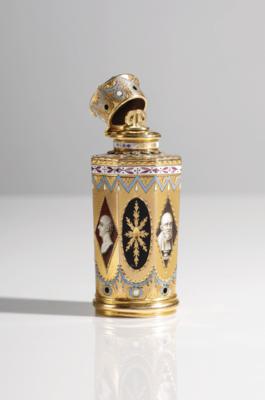 Feiner klassizistischer Gold Flakon, Paris, Mitte 19. Jahrhundert - Art & Antiques