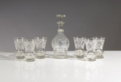 Trinkglasservice, Böhmen, 19. Jahrhundert - Kunst & Antiquitäten