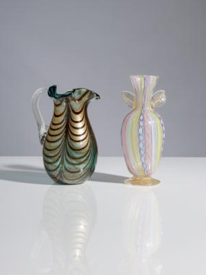 Zwei Vasen, Murano, um 1970 - Art & Antiques