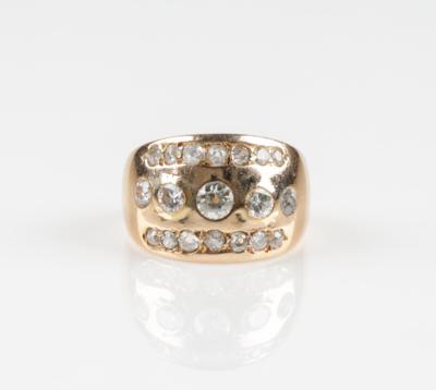 Altschliffbrillant Ring, zus. ca. 0,75 ct - Jewellery & watches