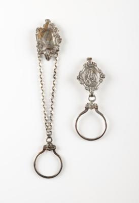 Zwei volkstümliche Silber Angehänge, Deutschland, um 1900 - Kunst & Antiquitäten