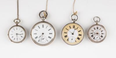 4 Schlüssel Taschenuhren - Gioielli & orologi