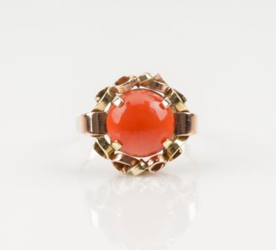 Korallen Ring - Jewellery & watches