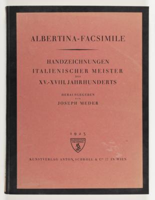 Albertina-Facsimile, Italienische Meister, Wien, 1923 - Dipinti