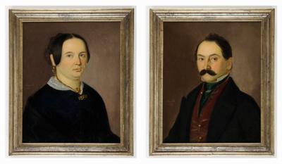 Maler um 1853, 2 Bilder: - Bilder & Zeitgenössische Kunst
