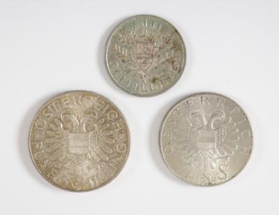 8 Stk. Silbermünzen - Arte e antiquariato