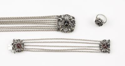 Granat Schmuckset - Jewellery & watches