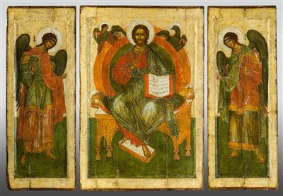 Russisches Ikonen-Triptychon des 17./18. Jh. - Autumn auction