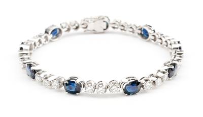 Brillant Saphirarmband - Spring auction