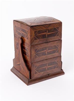 Miniaturmöbel - Stapelschatulle im Barockstil - Spring auction