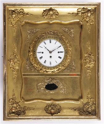 Biedermeier Rahmenuhr, um 1830/40 - Autumn auction II