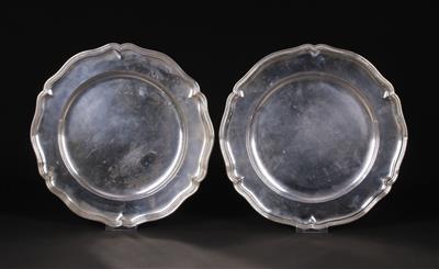 Paar Wiener Platten, J. C. Klinkosch AG, nach 1922 - Spring Auction