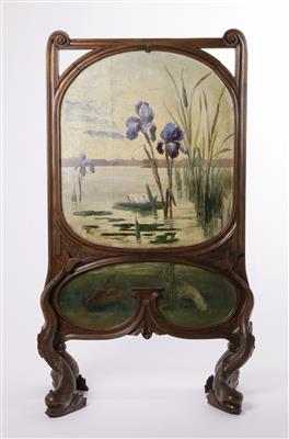 Stellschirm, wohl Belgien oder Frankreich, spätes 19. Jahrhundert - Spring Auction