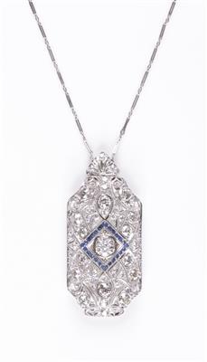 Altschliffbrillant Collier zus. ca. 5,50 ct - Aukce podzim