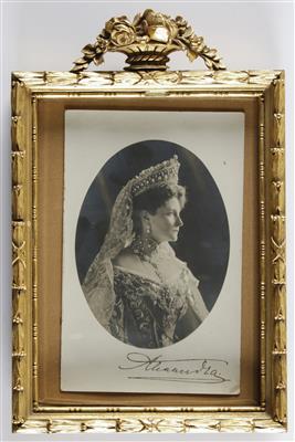 Alix von Hessen-Darmstadt, Zarin Alexandra Fjodorowna von Rußland (Darmstadt 1872-1918 Jekaterinburg) - Autumn auction