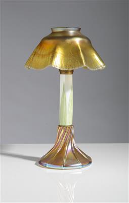 Jugendstil Tischlampe, Louis Comfort Tiffany, New York, um 1900 - Aukce podzim
