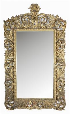 Großer Spiegel- oder Bilderrahmen im Florentiner Stil, 2. Hälfte 19. Jahrhundert - Frühlingsauktion