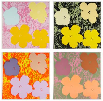 Nach/after Andy Warhol, 4 Bilder: - Jarní aukce